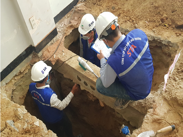 Kiểm tra kết cấu và thiết kế sửa chữa công trình dân dụng