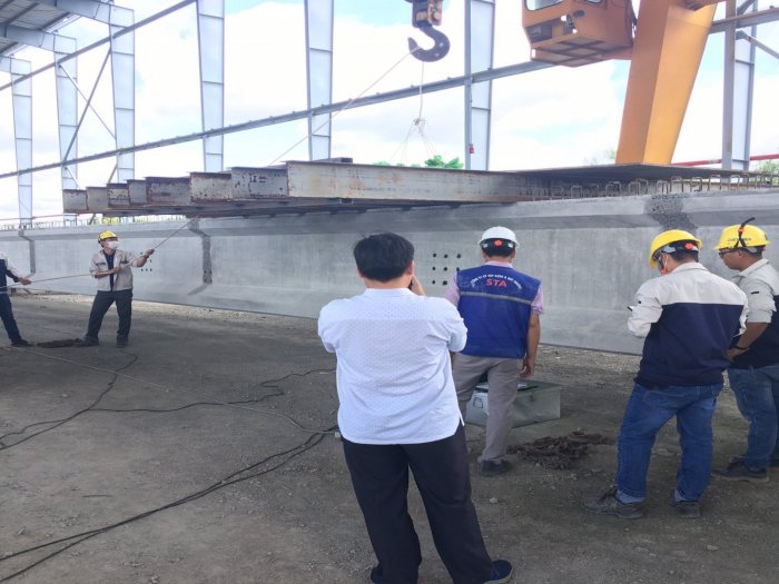 KIỂM ĐỊNH – THỬ TẢI DẦM I BTCT DƯL